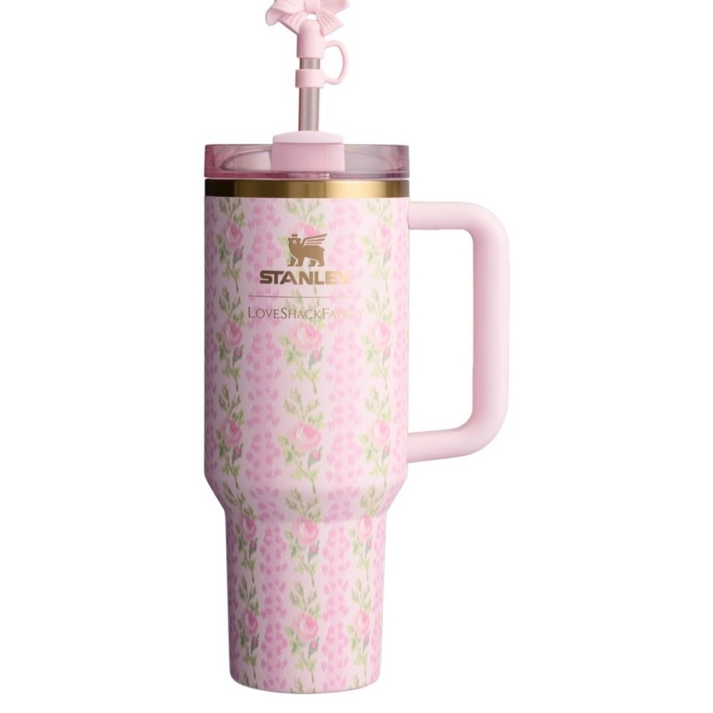 Stanley Pink Floral Insulated Tumbler
